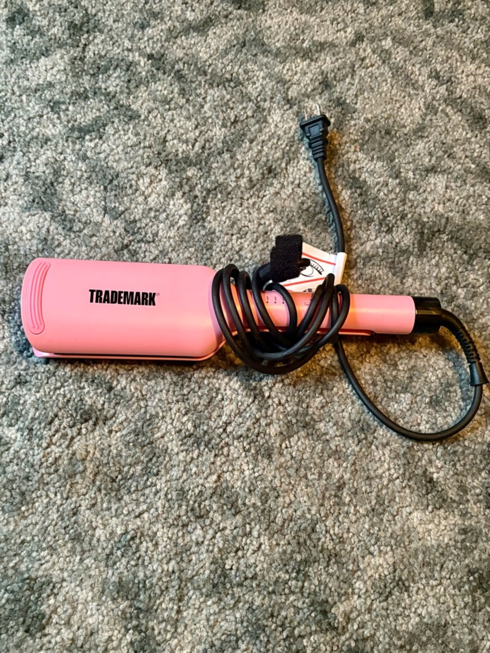 Trademark Beauty Babe Waves X Double Barrel Beach Waver Pink Hair Tool